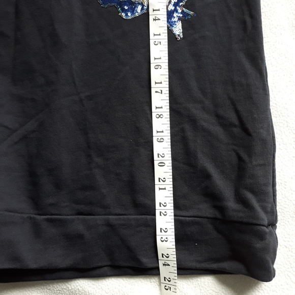 Marie Lund Graphic Sequined POW WOW Pullover - Picture 4 of 8